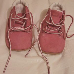 Timberland Shoes. Infant Girl Baby Shoes. Color Pink. Size 1b.  New without box